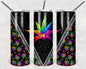 Rainbow Leaf 20 oz Skinny Tumbler
