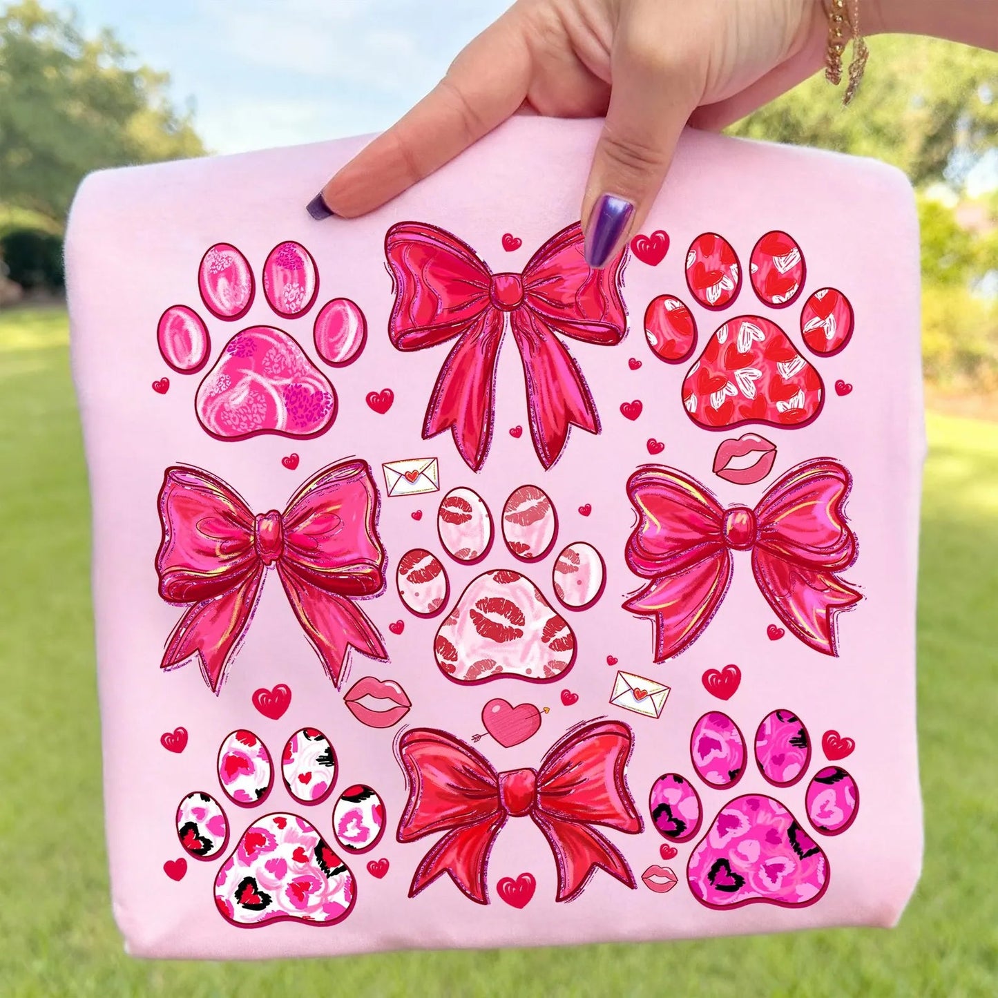 Coquette Paws Graphic Tee