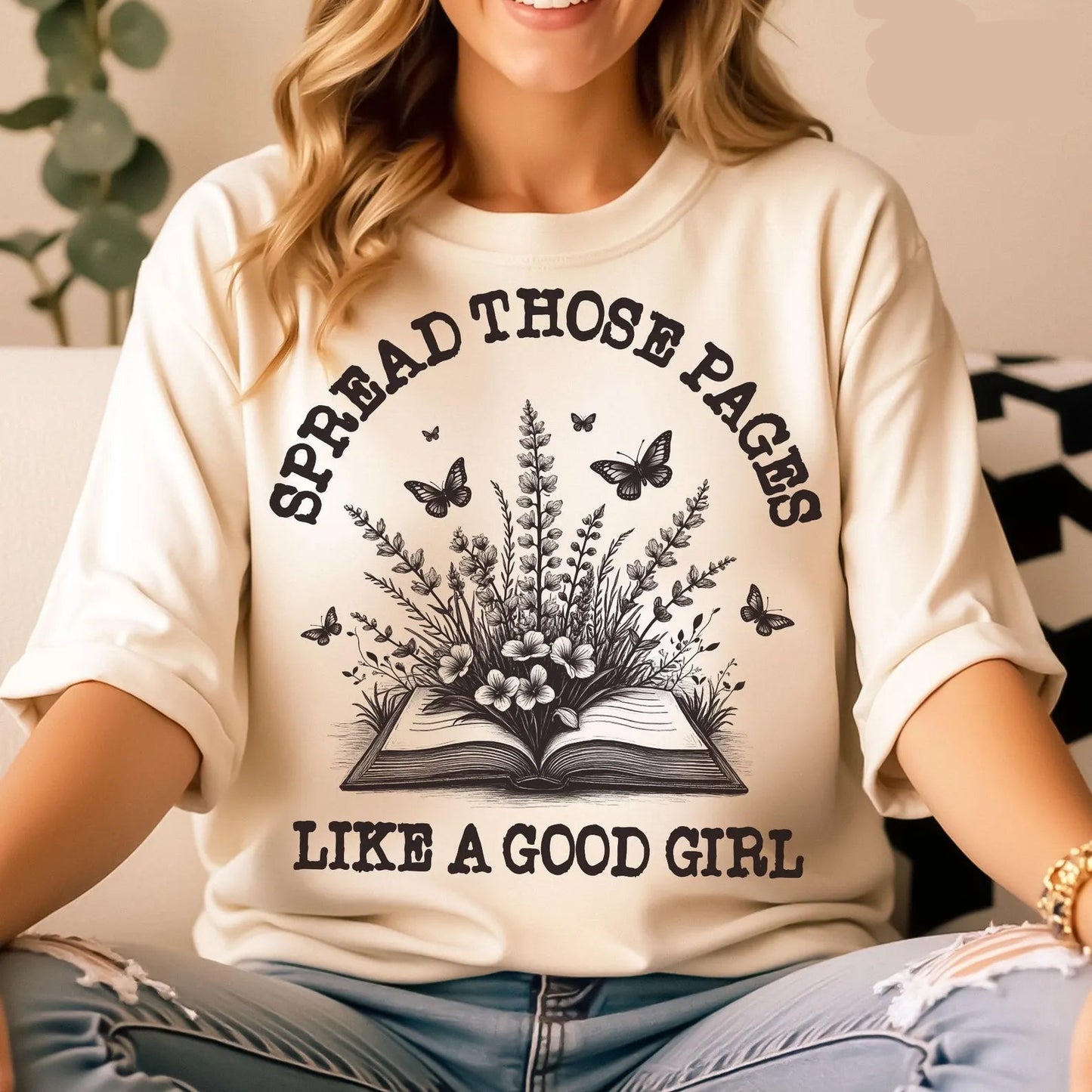 Spread Those Pages Graphic Tee