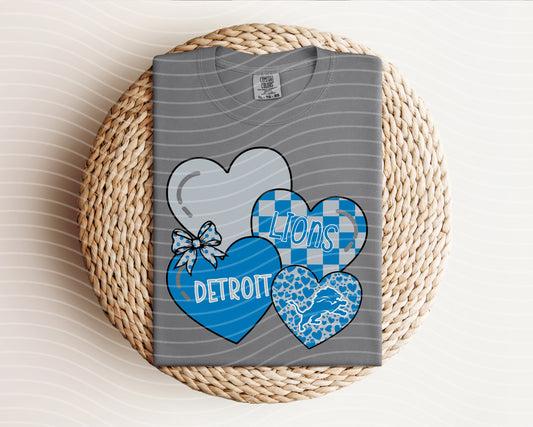 Lions Hearts Graphic Tee