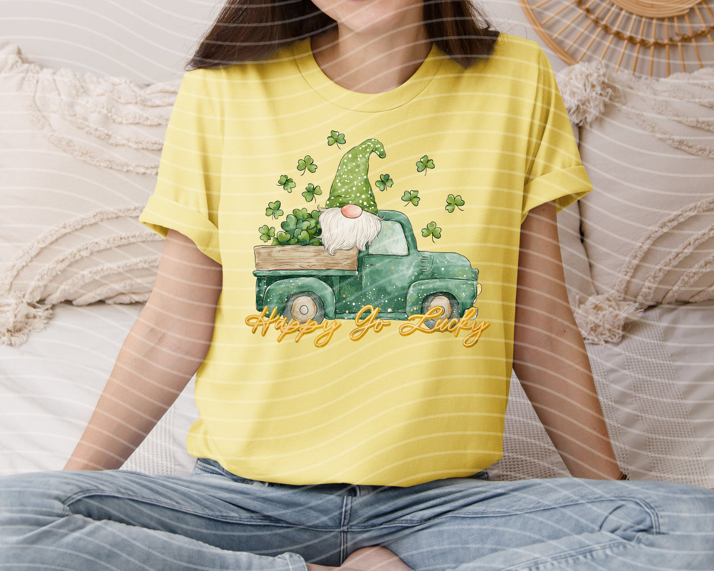 Happy Go Lucky Graphic Tee