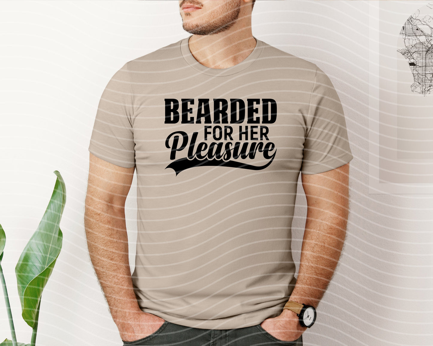 Bearded for Her Pleasure Graphic Tee