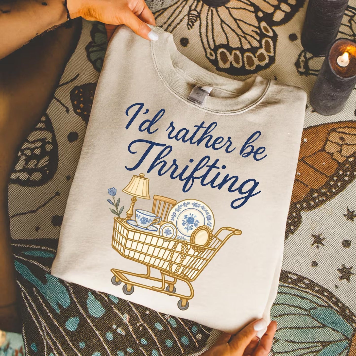 I'd Rather Be Thrifting Graphic Tee