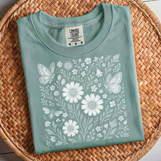 Dainty Floral Graphic Tee