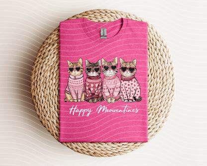 Happy Meowentine's Graphic Tee