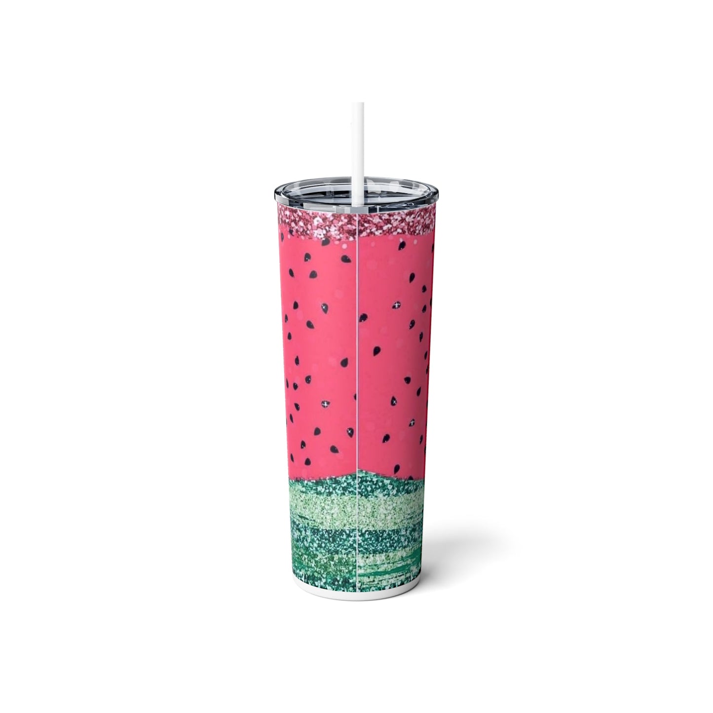 Pretty Watermelon Skinny Tumbler