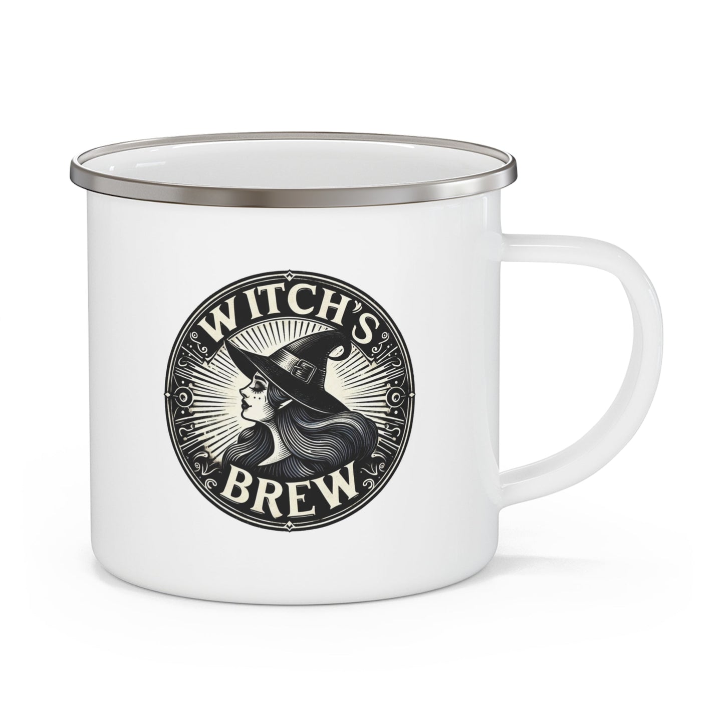 Witch’s Brew Enamel Camping Mug