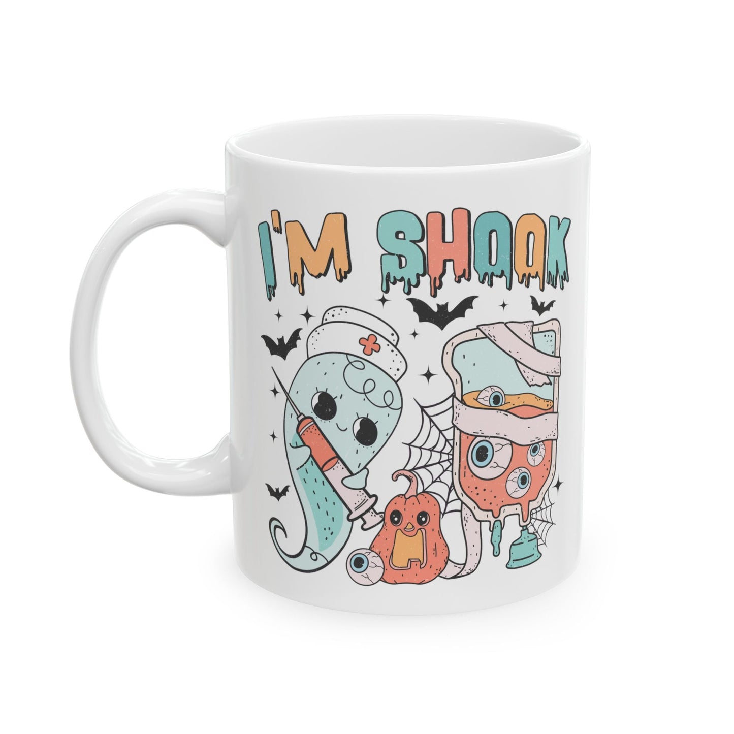 I’m Shook Ceramic Mug, (11oz, 15oz)