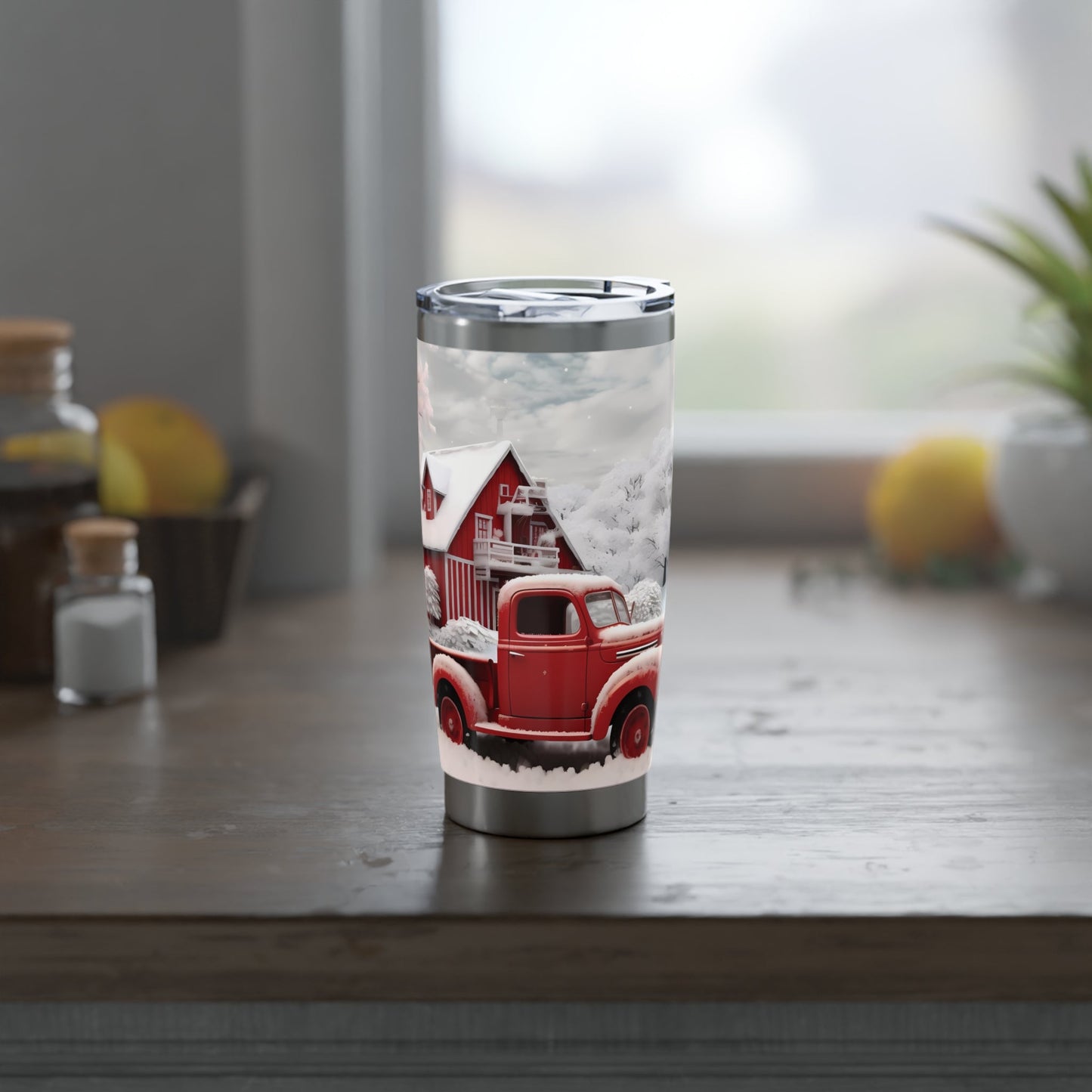 Farm Fresh Red Truck Vagabond 20oz Tumbler