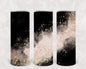 Black and Gold 20 oz Skinny Tumbler