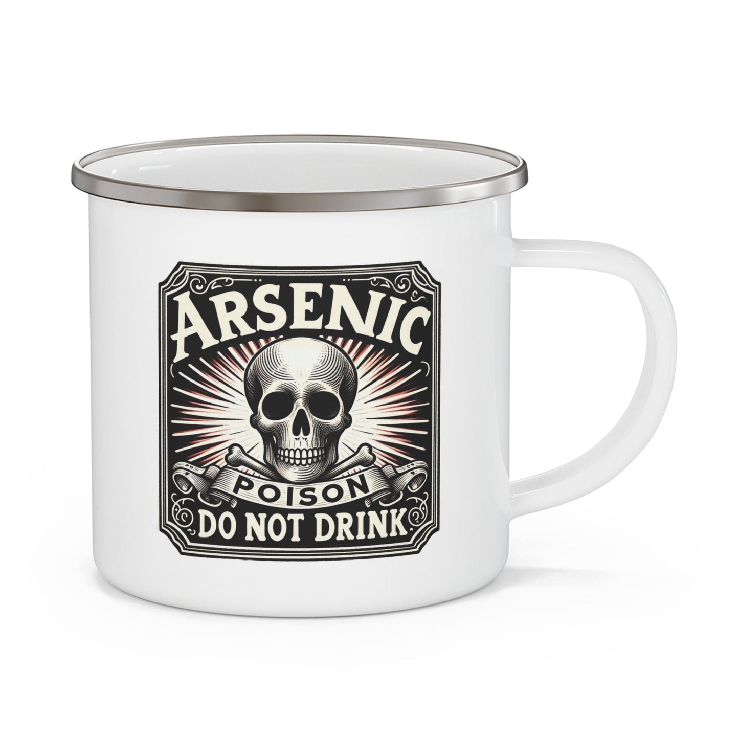 Arsenic Enamel Camping Mug