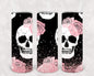 Floral Skull 20 oz Skinny Tumbler