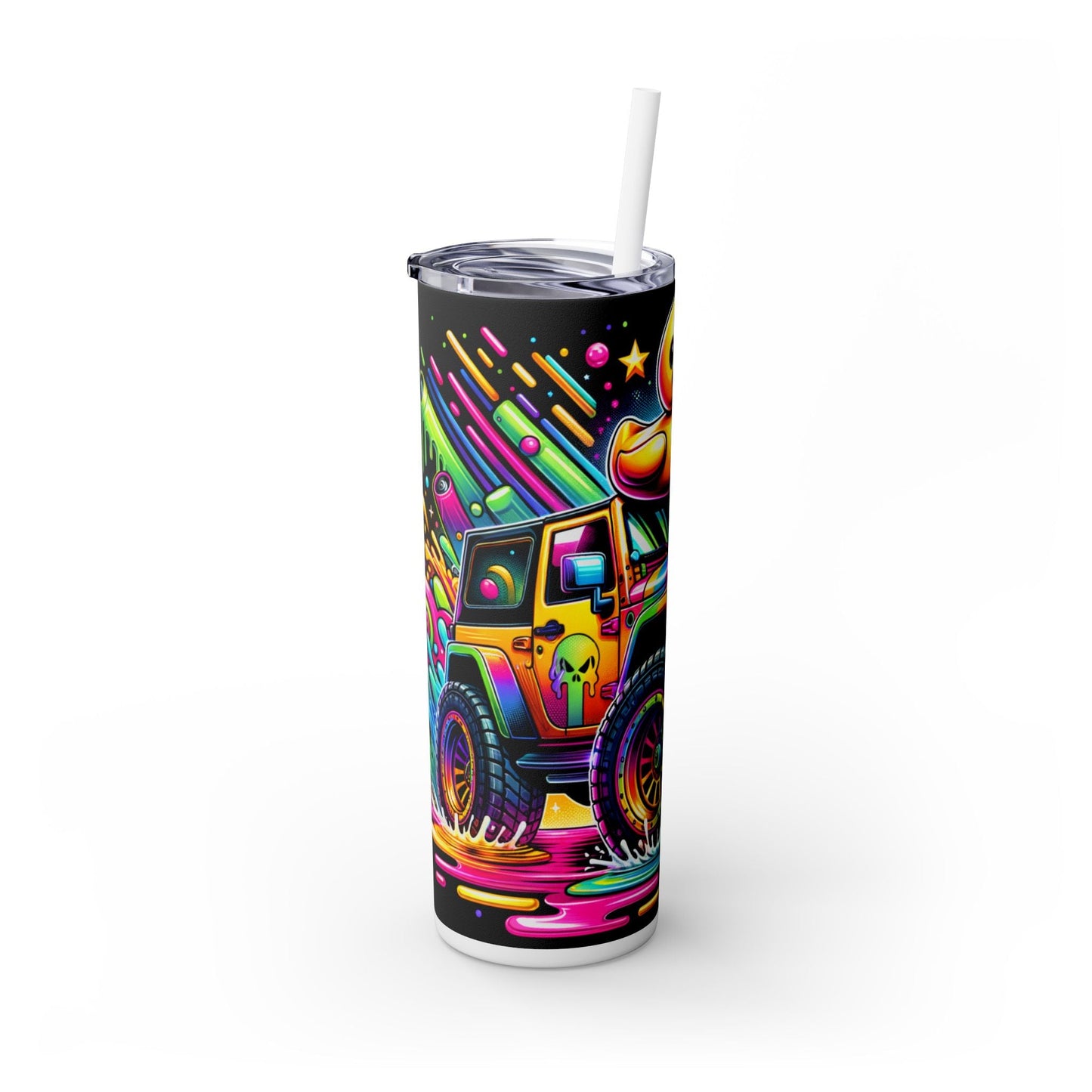 Duck Duck Skinny Tumbler with Straw, 20oz