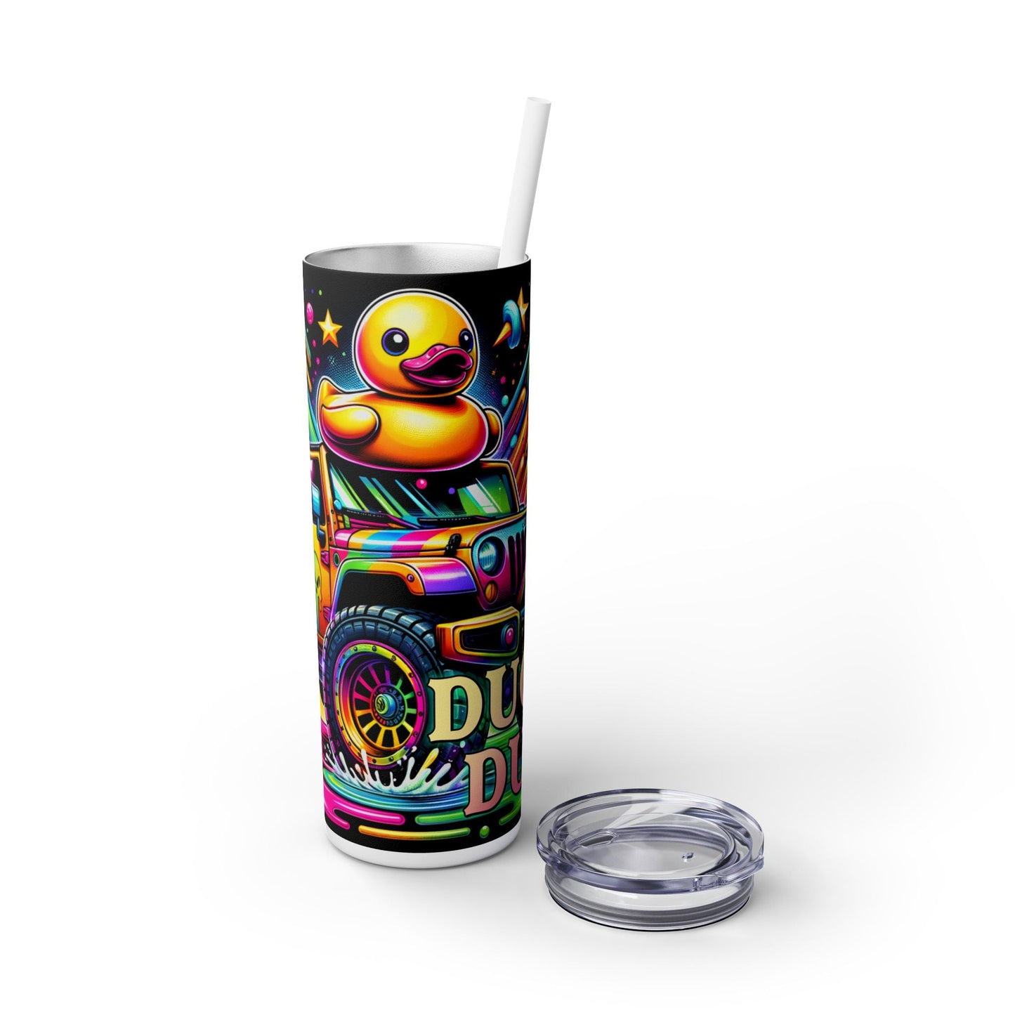 Duck Duck Skinny Tumbler with Straw, 20oz