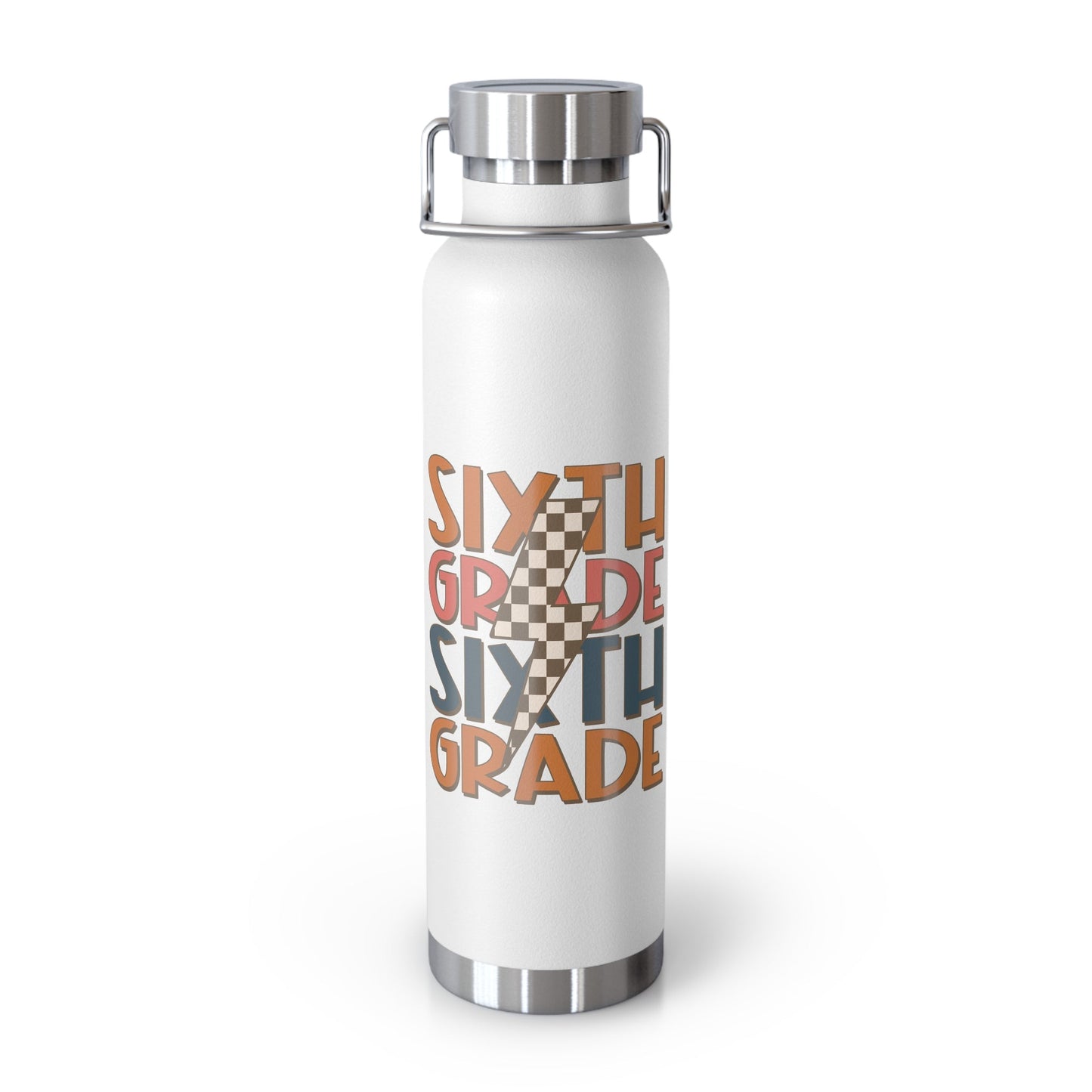 Sixth Grade Copper Vacuum Insulated Bottle, 22oz