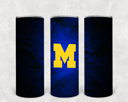 Michigan 20 oz Skinny Tumbler
