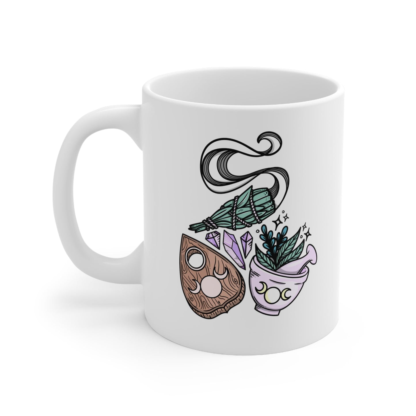 Witch Essentials Ceramic Mug 11oz