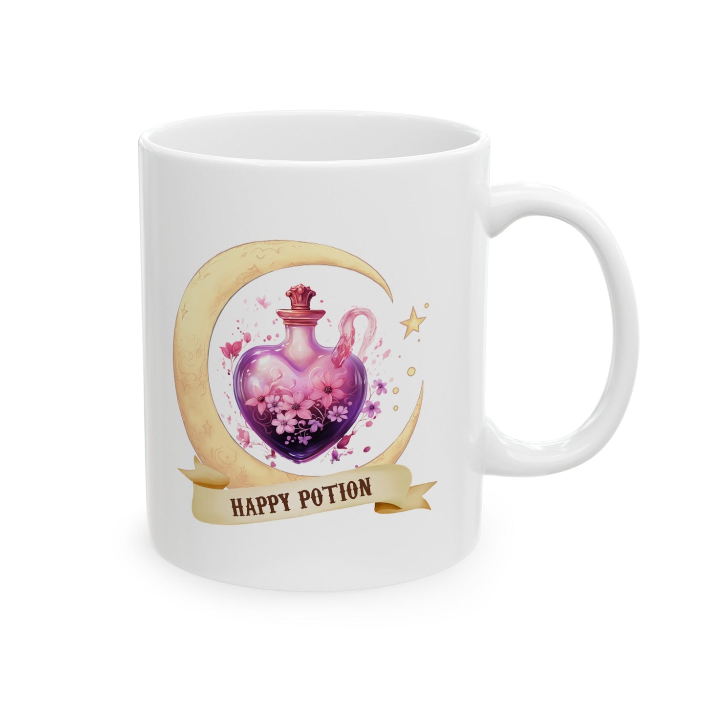 Happy Potion Ceramic Mug, 11oz