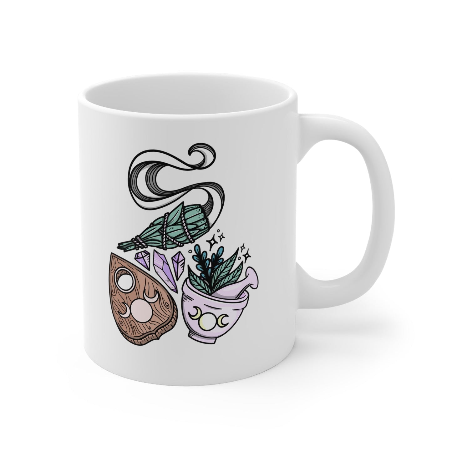 Witch Essentials Ceramic Mug 11oz