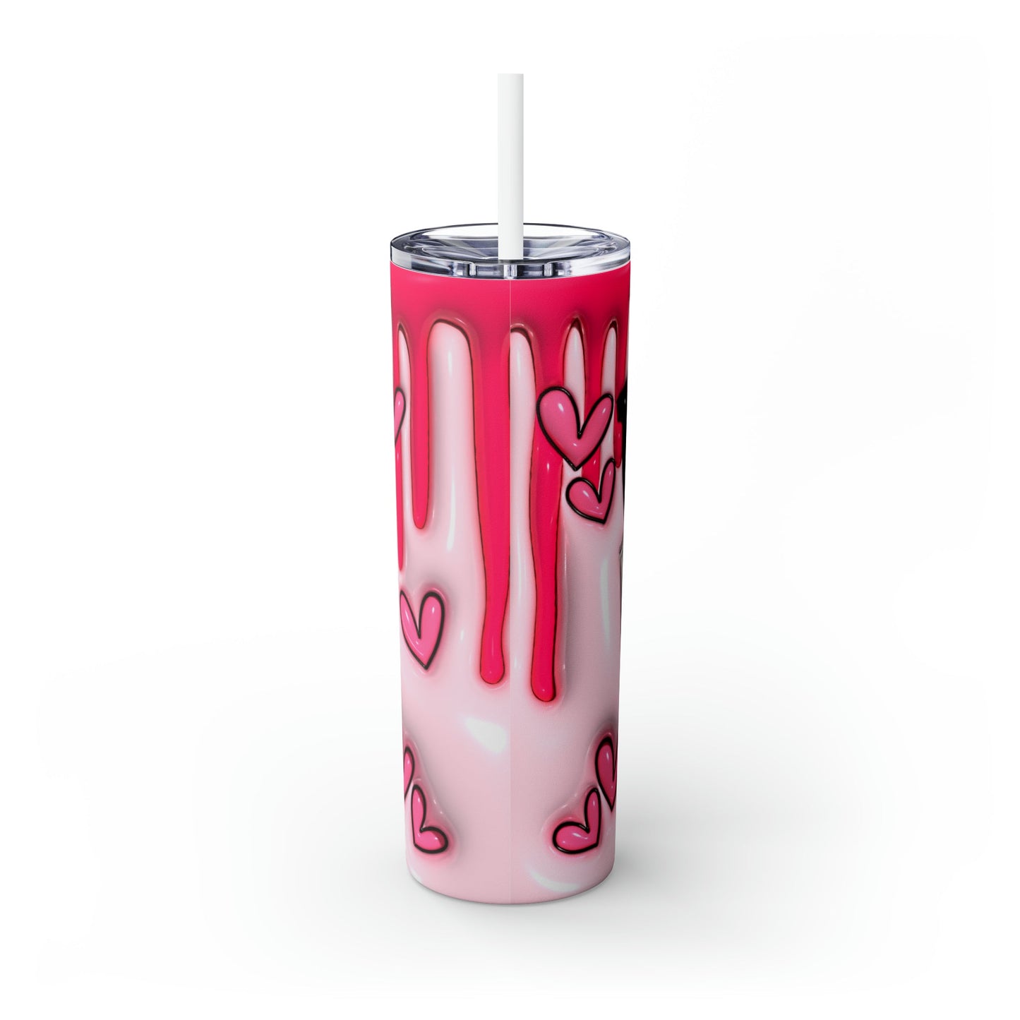 Inflated No You Hang Up Skinny Tumbler with Straw, 20oz