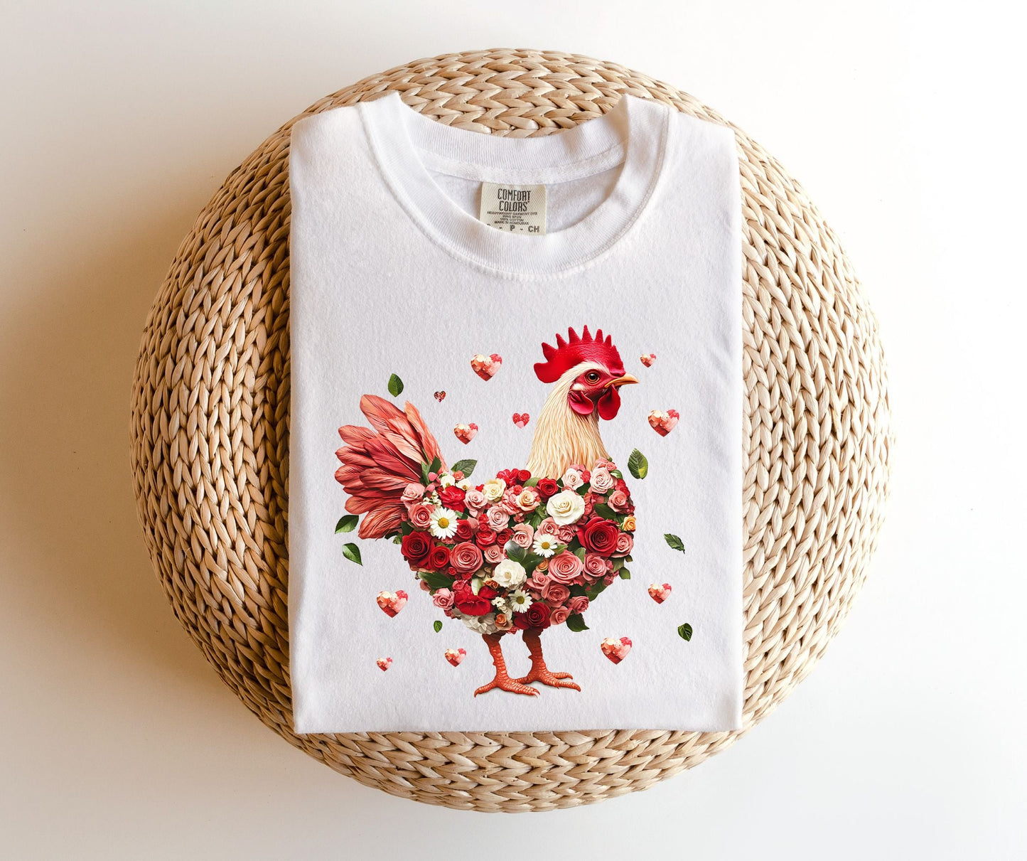 Valentines Chicken TEE.