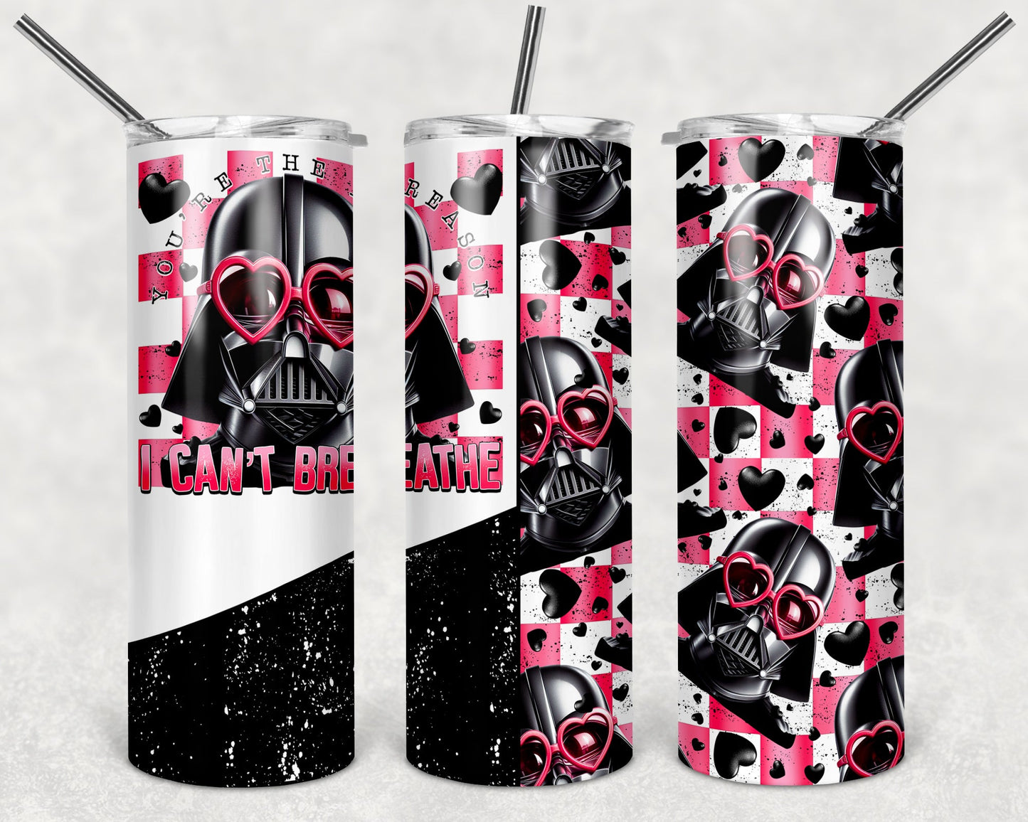 You're the Reason I Can't Breathe 20 oz Skinny Tumbler