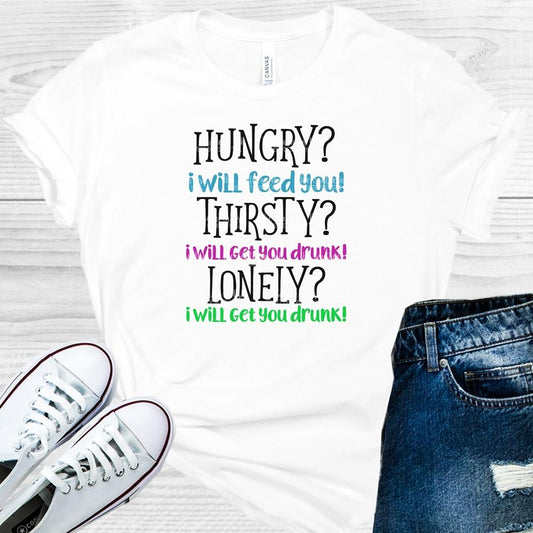 Hungry Thirsty Lonely Graphic Tee