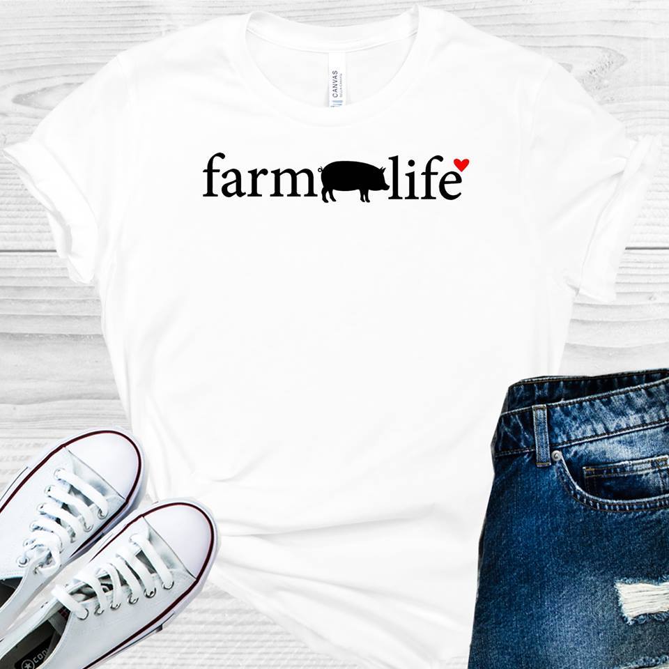 Farm Life (Pig) Graphic Tee