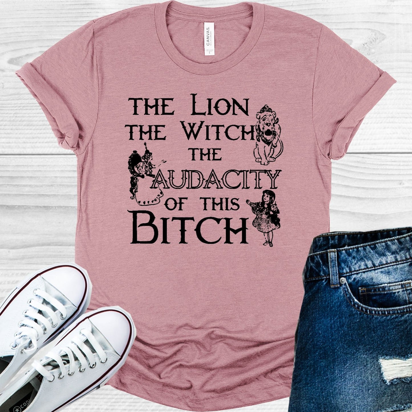 The Lion The Witch The Audacity of This B**** Graphic Tee