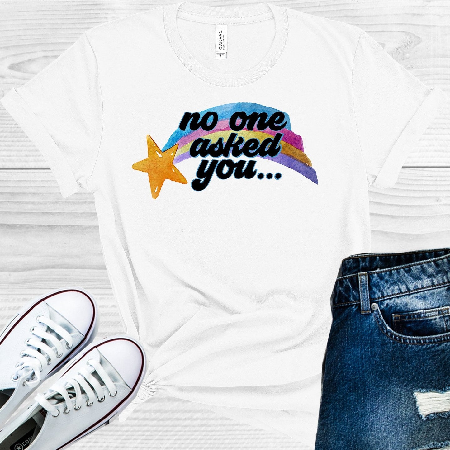 No One Asked You Graphic Tee