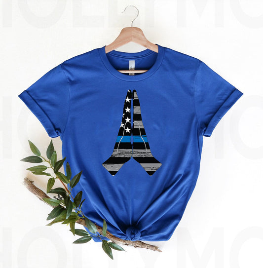 Praying for Law Enforcement Graphic Tee
