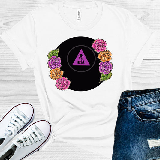 Magic 8 Ball Girl You F***ed Graphic Tee
