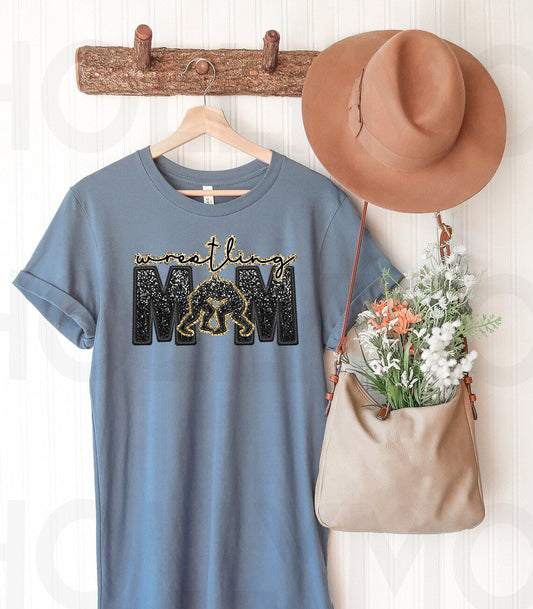 Wrestling Mom Graphic Tee