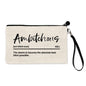 Amb***ous Wristlet