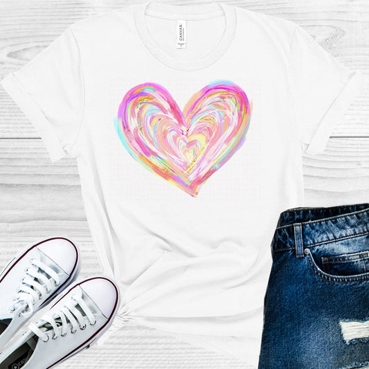 Watercolor Heart Graphic Tee