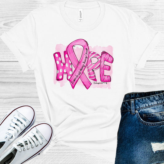 Hope Breast Cancer Awareness Graphic Tee