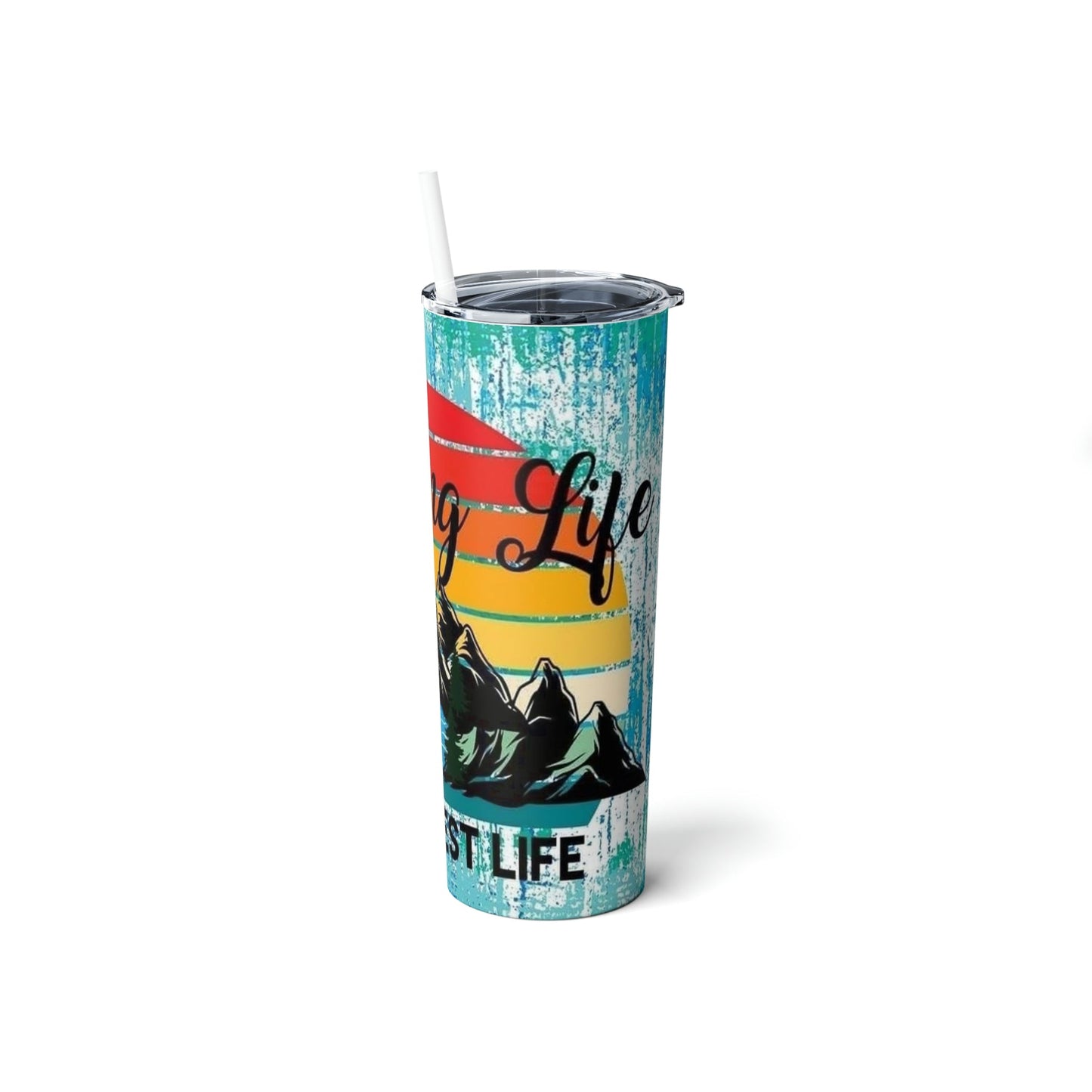 Camping Is The Best Life -Skinny Tumbler