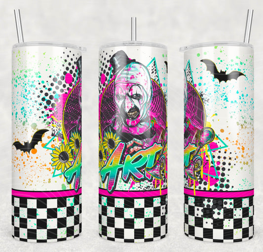 Art Slice and Dice 20 oz Skinny Tumbler
