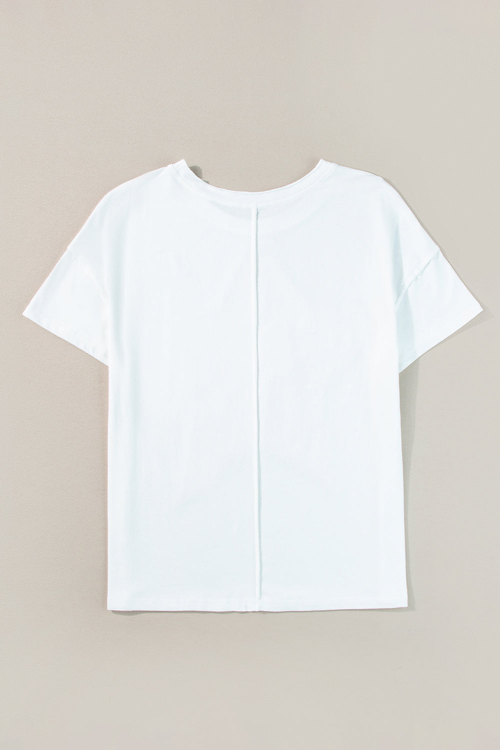 White Star Patchwork Loose T-shirt