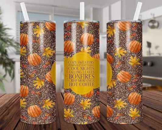 Autumn 20 oz Skinny Tumbler