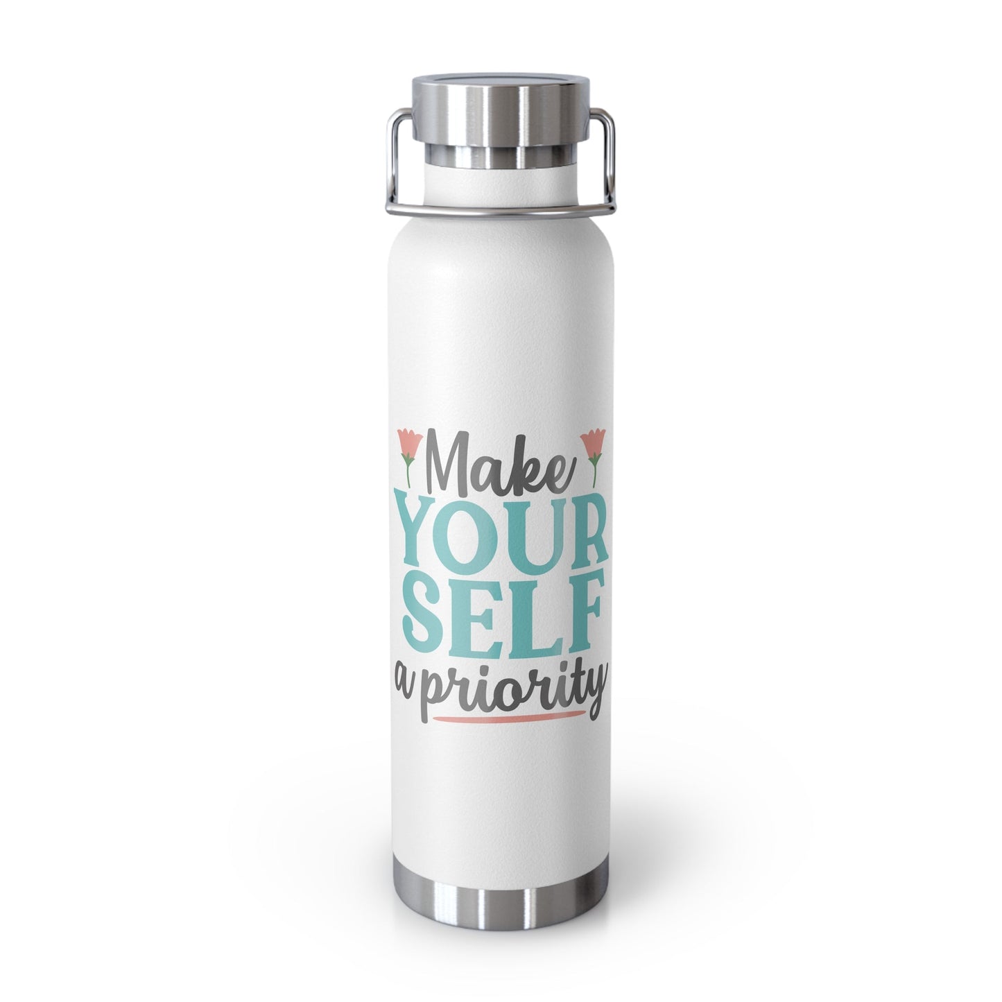 Make Yourself A Priority Copper Vacuum Insulated Bottle, 22oz