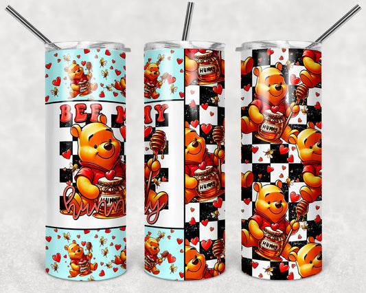 Bee My Hunny 20 oz Skinny Tumbler