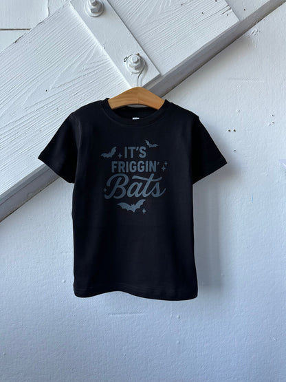 It's Friggin' Bats, Black  Halloween Tee