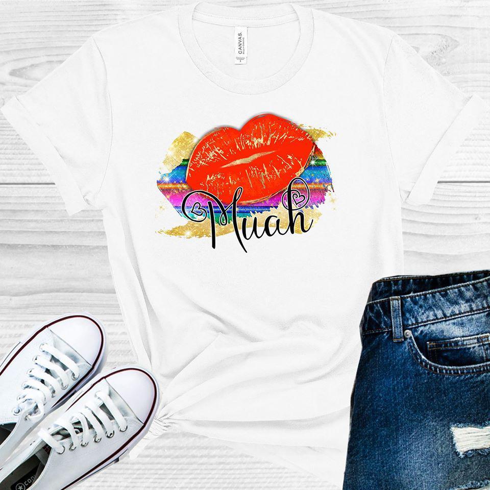 Muah Serape Lips Graphic Tee