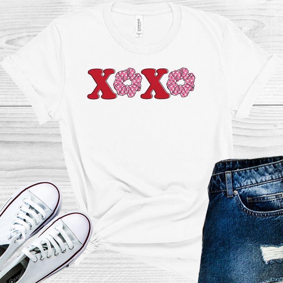 XOXO VSCO Girl Scrunchie Graphic Tee