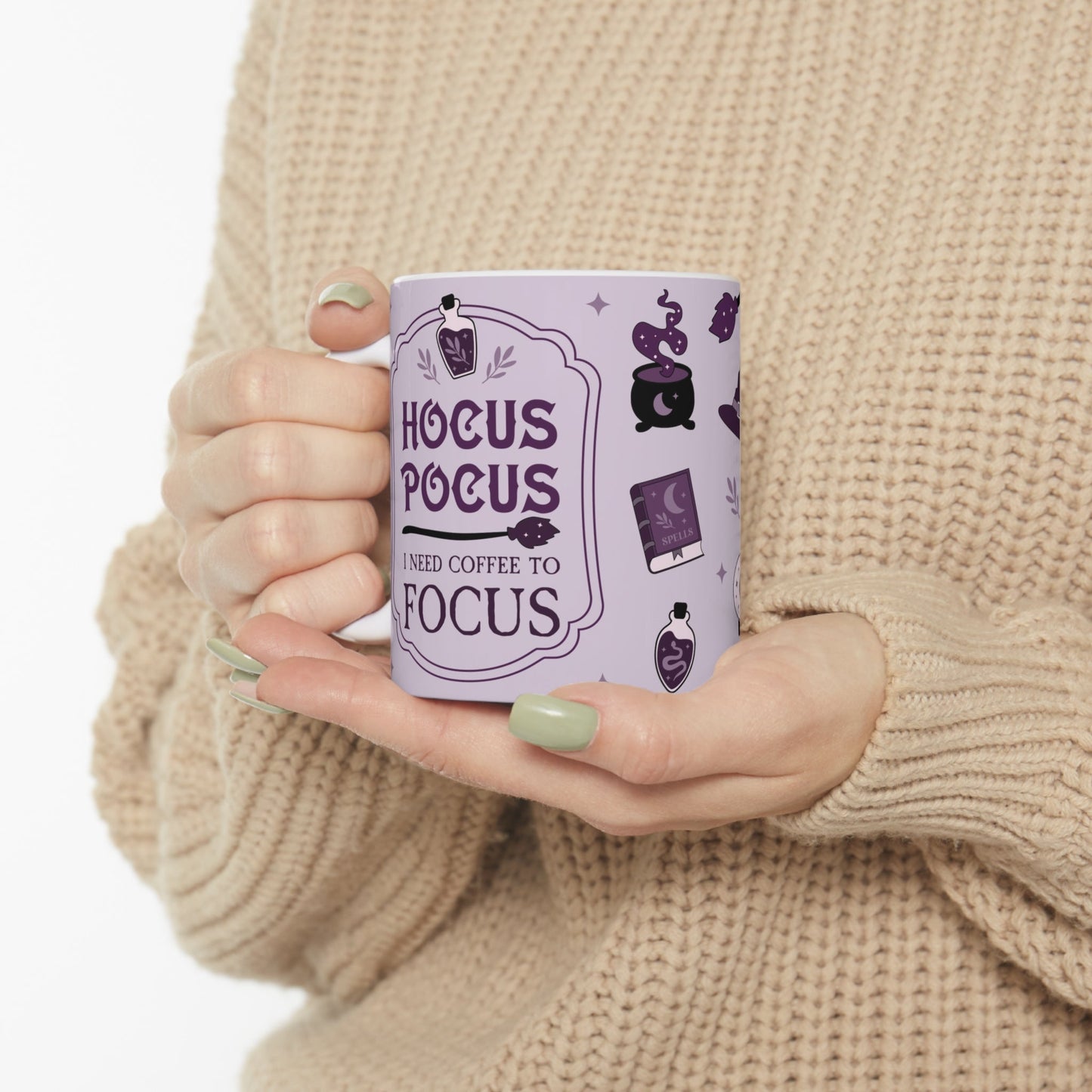 Need Coffee To Focus Ceramic Mug 11oz