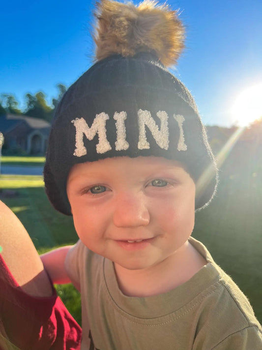 PREORDER: Mama and Mini Patch Beanies 10.21.24