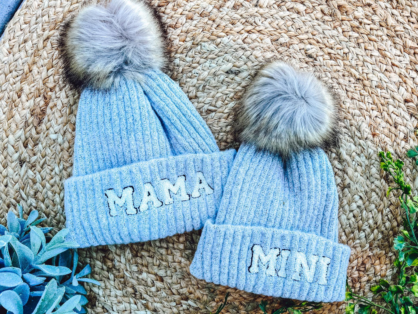 PREORDER: Mama and Mini Patch Beanies 10.21.24