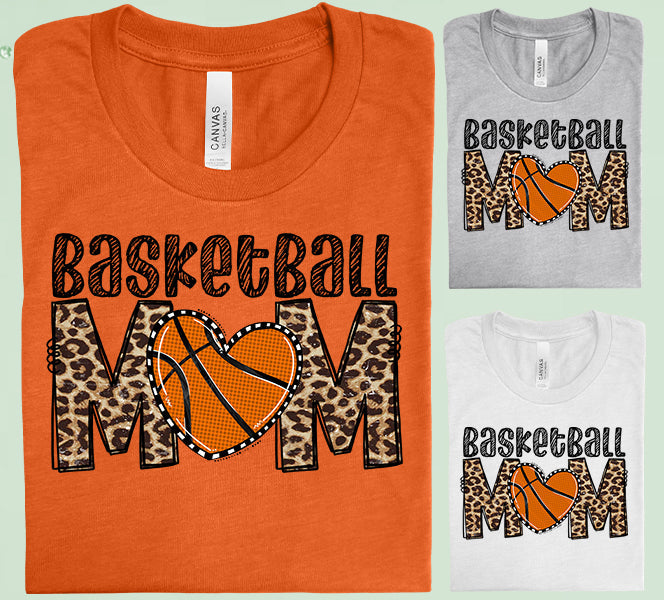 Basketball Mom Graphic Tee