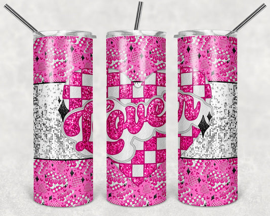 Lover 20 oz Skinny Tumbler